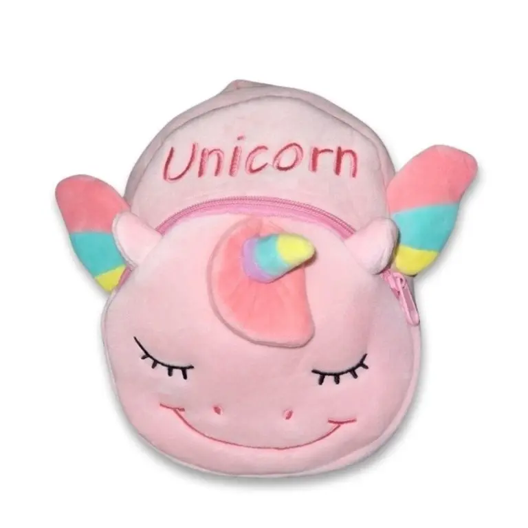 01. Unicorn Plišani Ruksak, Rozi