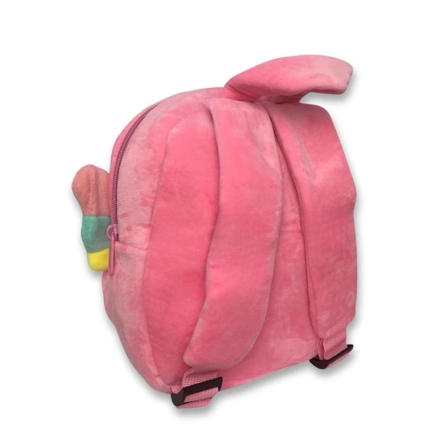 03. Unicorn Plišani Ruksak, Bijelo Rozi