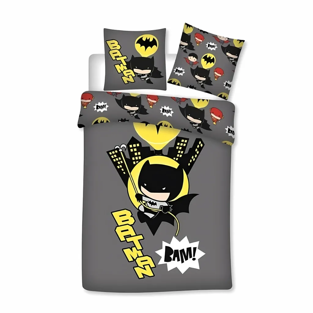 01. Batman 'Gotham Nights' Posteljina, 140×200 Cm