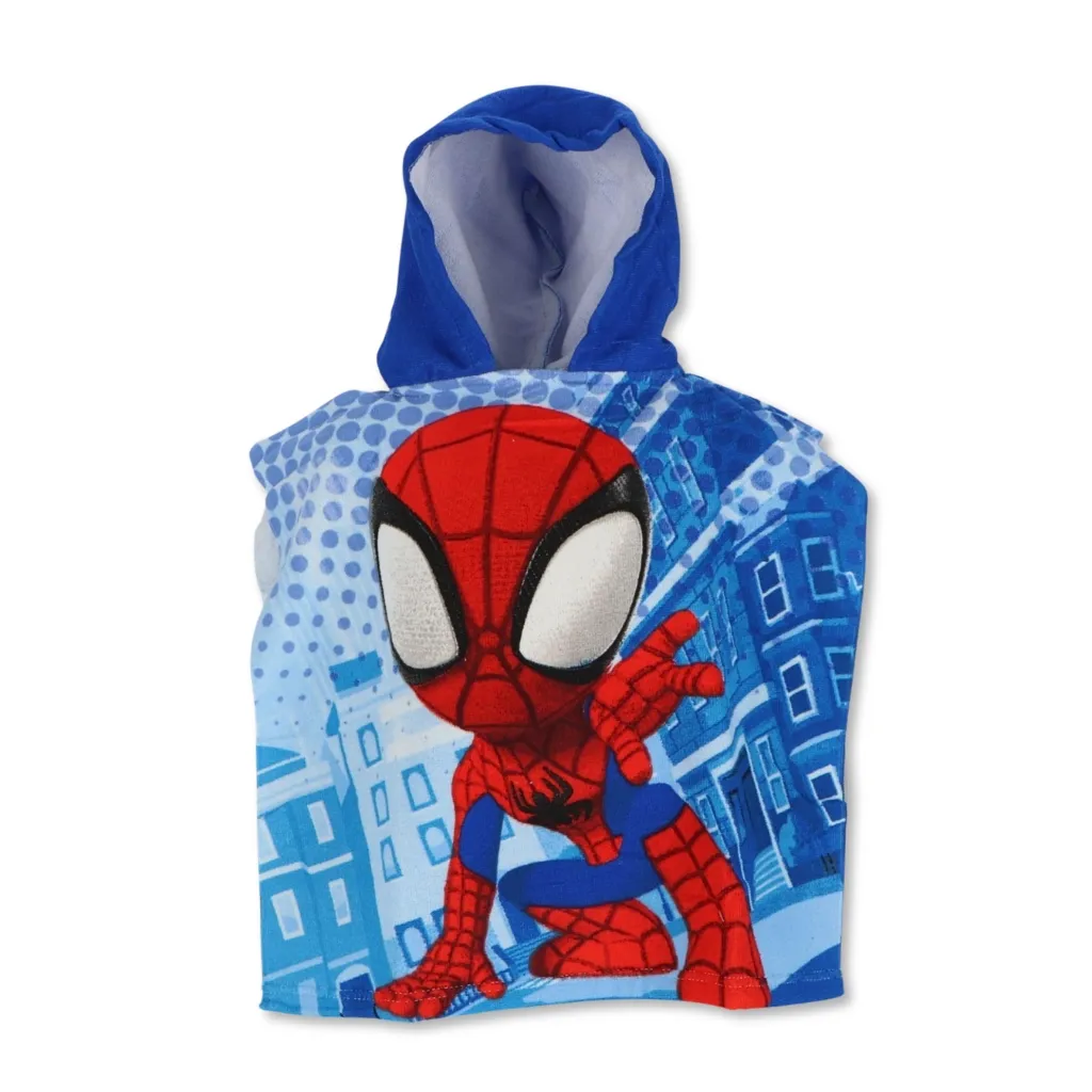 01. Spidey Dječji Poncho Za Plažu, 50x100 Cm