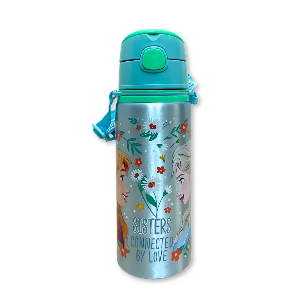 01. Frozen Boca Za Vodu Sa Slamkom, 600 Ml