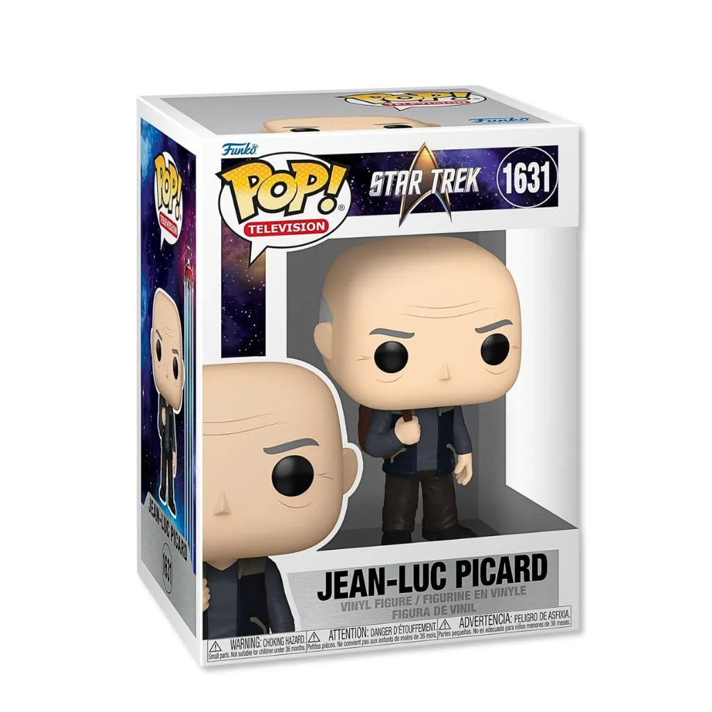 01. Funko Pop! TV Star Trek Jean Luc Picard #1631