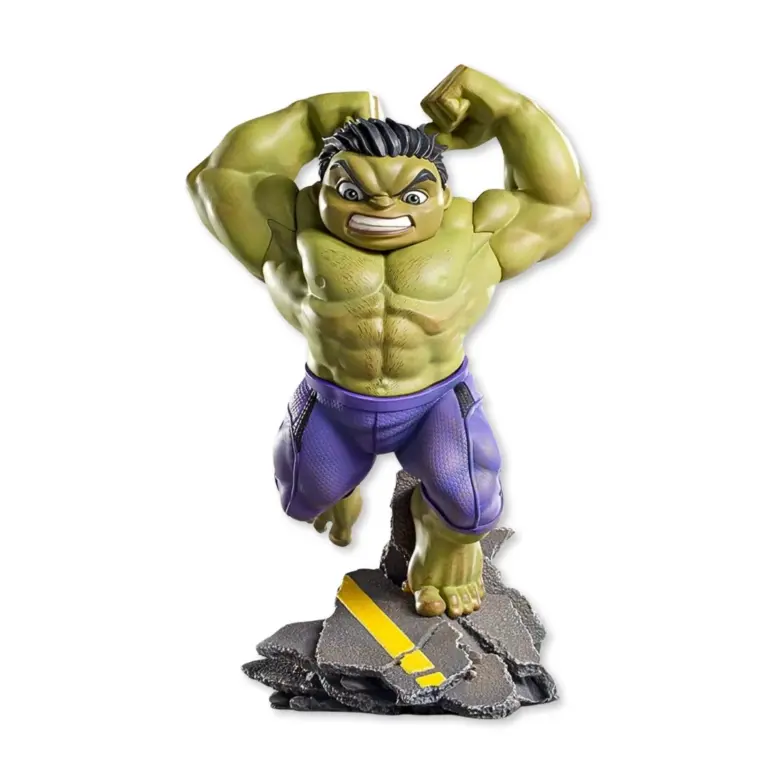 01. Iron Studios MiniCo The Infinity Saga Hulk Figura, 23cm