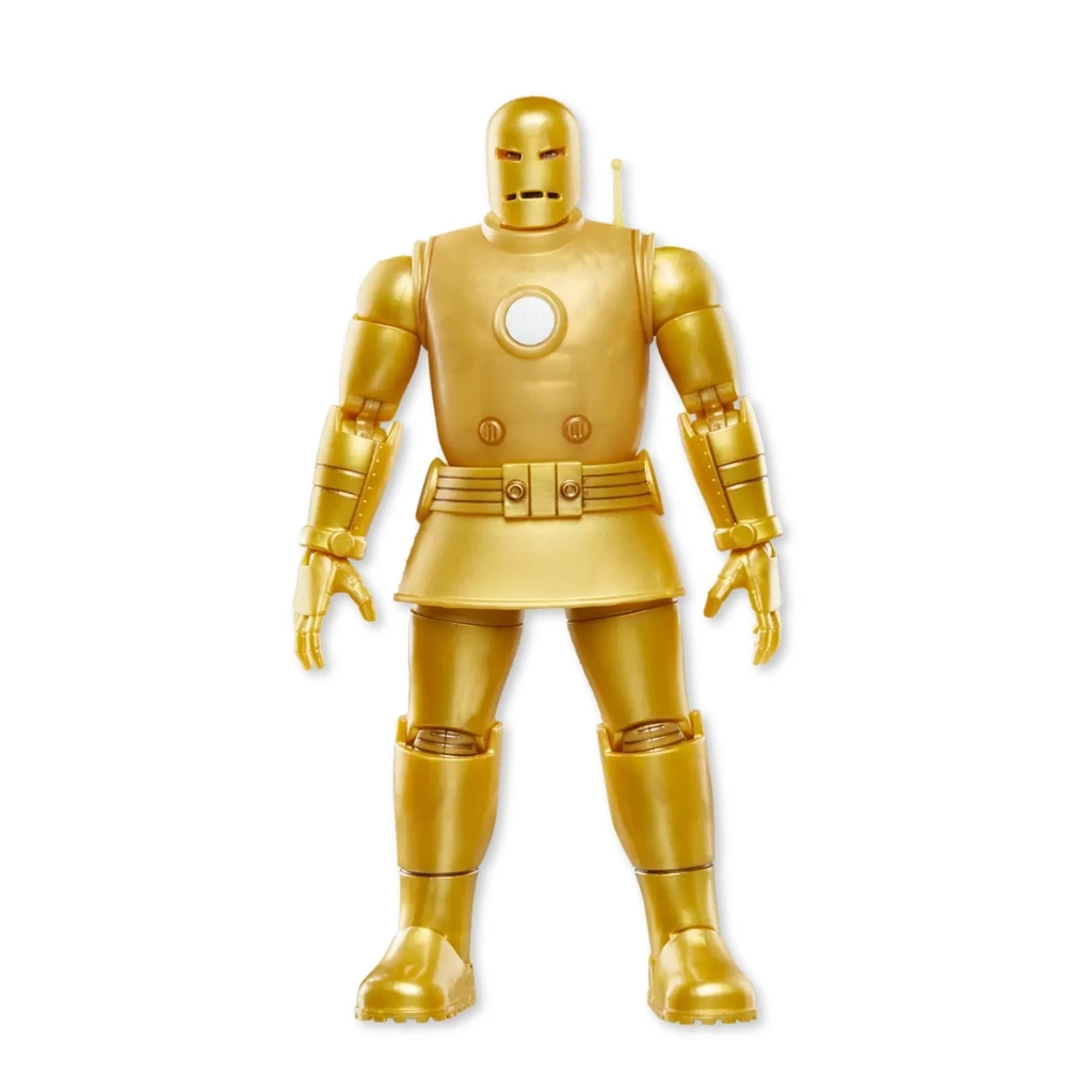 01. Marvel Legends Series Iron Man (Model 01 Gold) Figura, 15cm