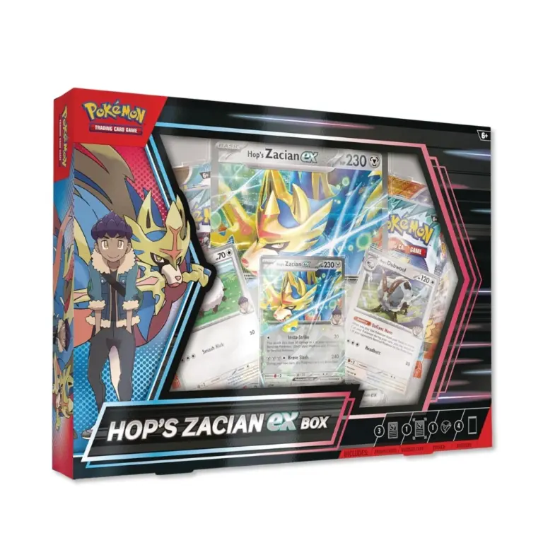 01. Pokémon TCG Hop’s Zacian Ex Box