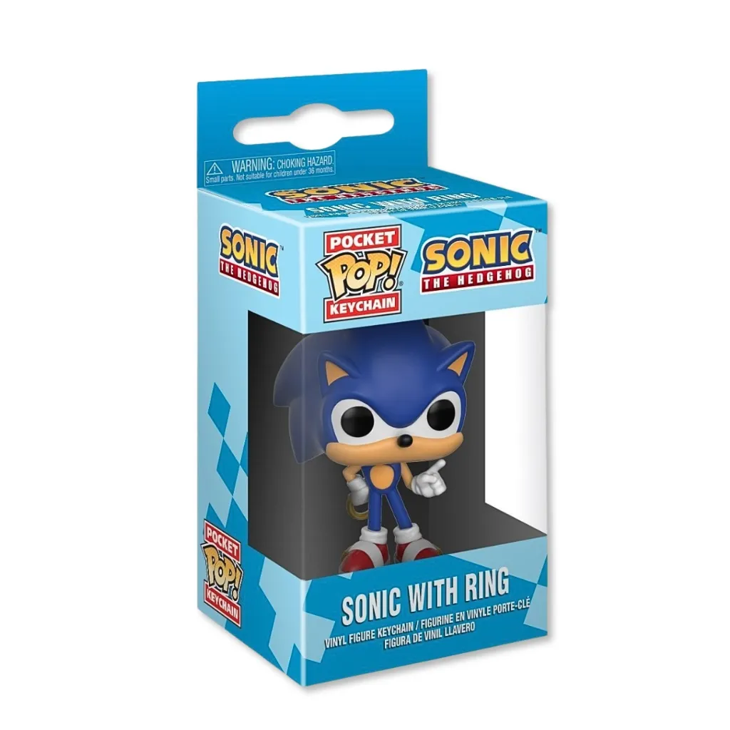 01. Privjesak Funko Pocket Pop! Sonic With Ring