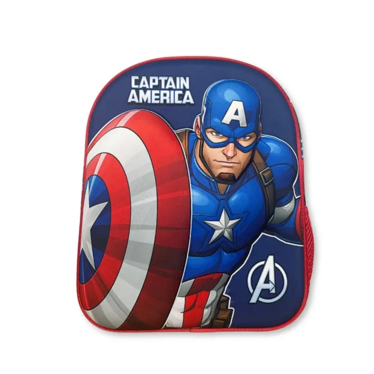 02. Captain America 3D Dječji Ruksak Patriot