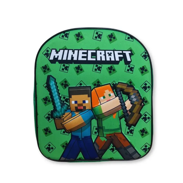 02. Minecraft 3D Dječji Ruksak Block Battlers