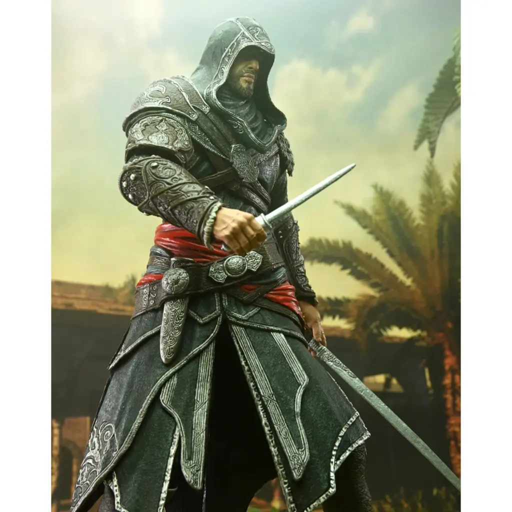 03. NECA Assassin's Creed Revelations Ezio Auditore Figura, 18cm
