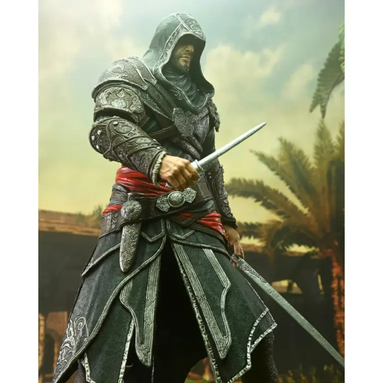 03. NECA Assassin's Creed Revelations Ezio Auditore Figura, 18cm