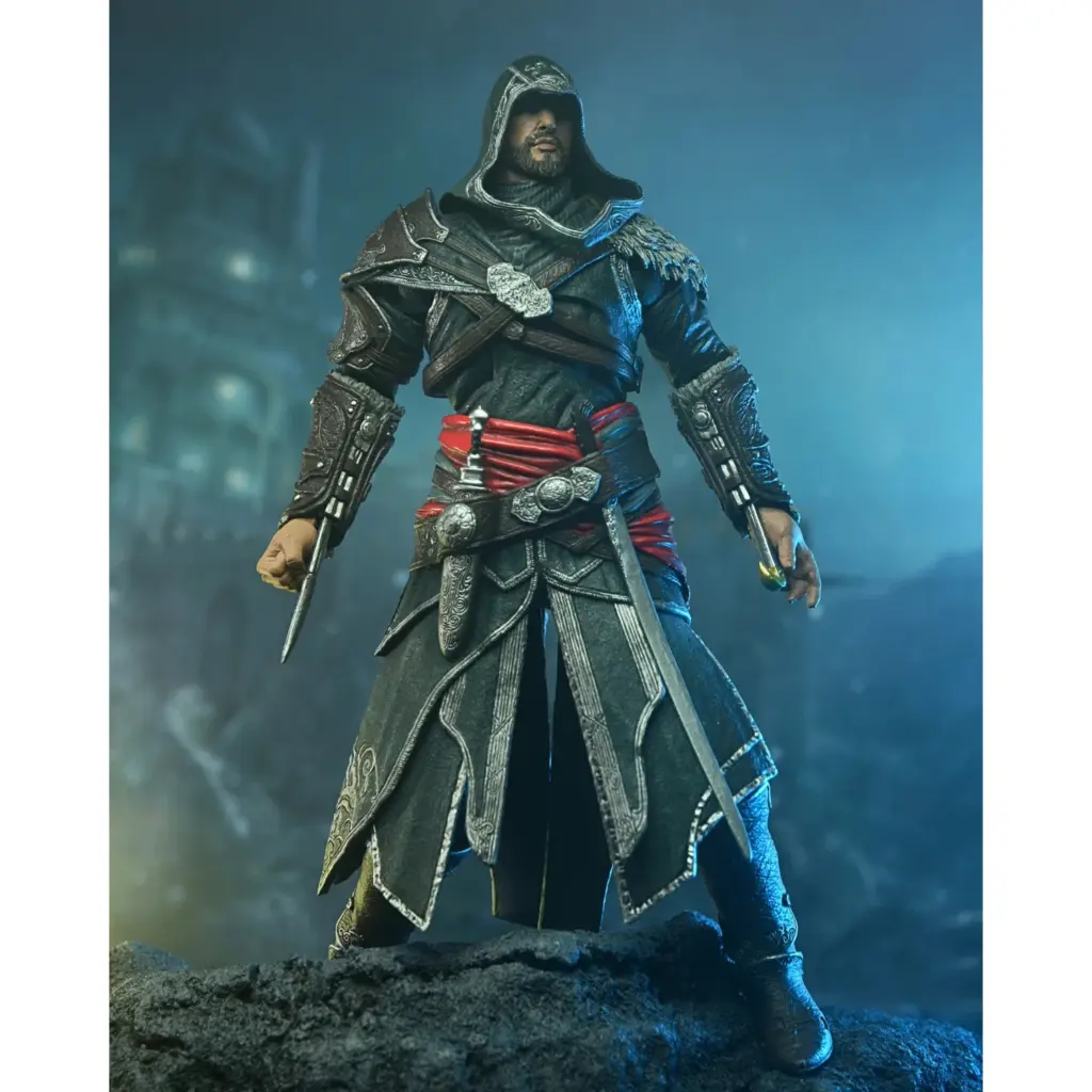 04. NECA Assassin's Creed Revelations Ezio Auditore Figura, 18cm