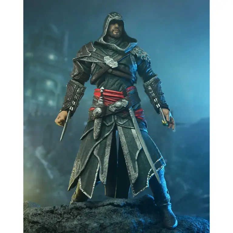 04. NECA Assassin's Creed Revelations Ezio Auditore Figura, 18cm