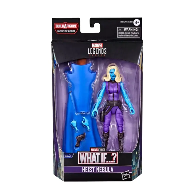 06. Marvel Legends Series What If... Heist Nebula Figura, 15cm