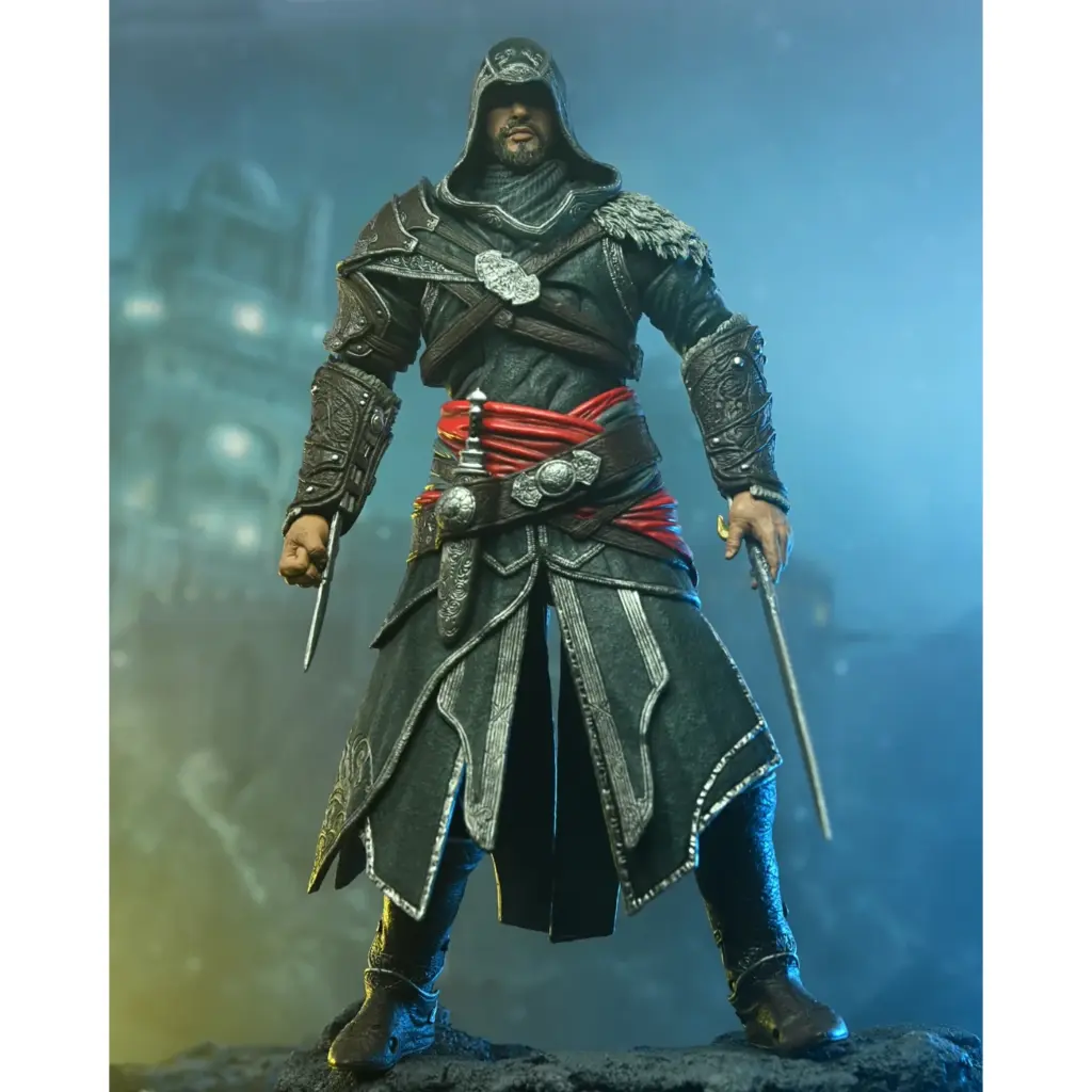 06. NECA Assassin's Creed Revelations Ezio Auditore Figura, 18cm