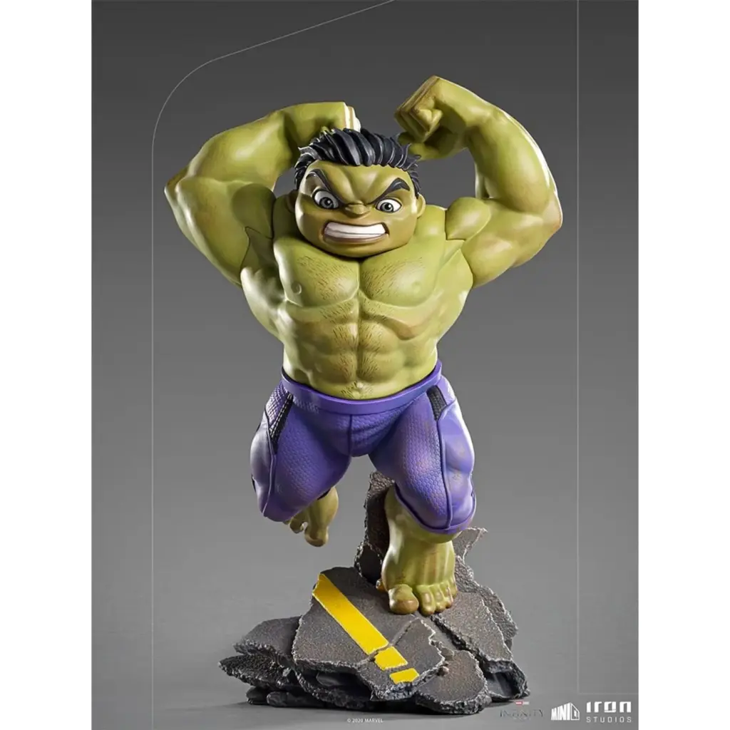 07. Iron Studios MiniCo The Infinity Saga Hulk Figura, 23cm