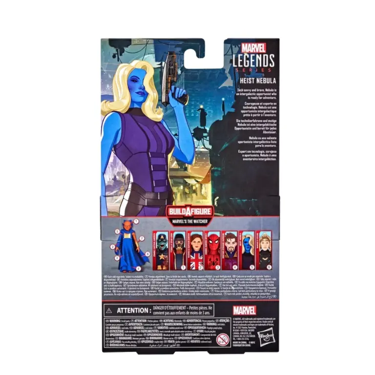 07. Marvel Legends Series What If... Heist Nebula Figura, 15cm