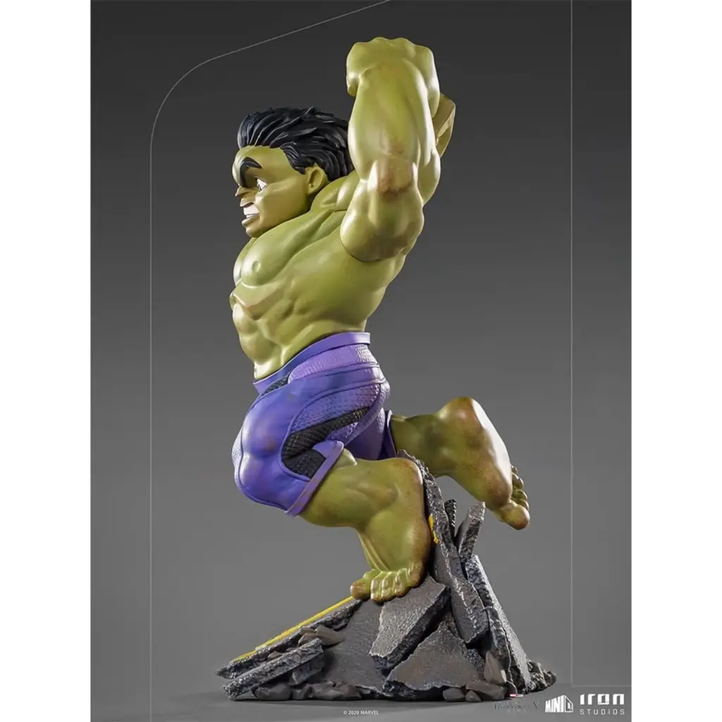 08. Iron Studios MiniCo The Infinity Saga Hulk Figura, 23cm