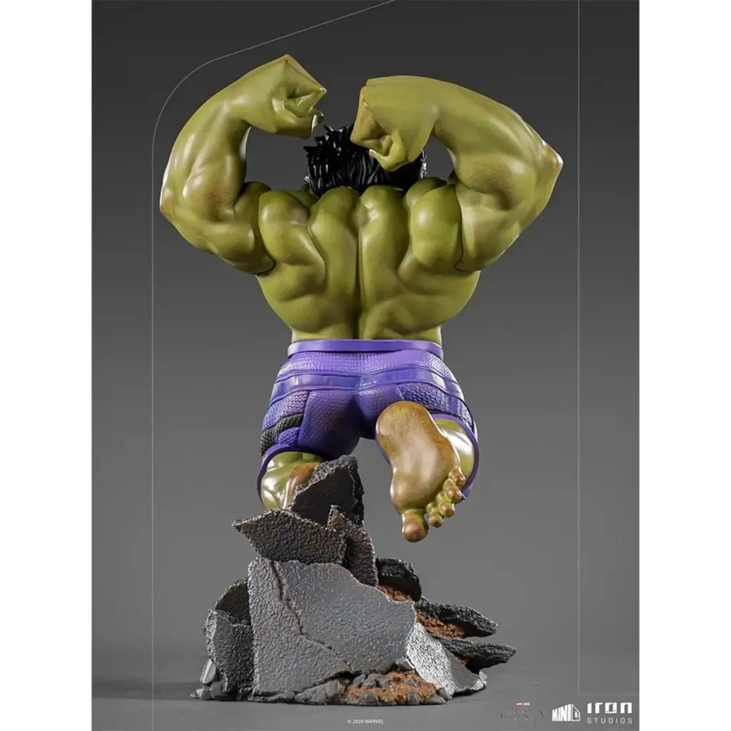 09. Iron Studios MiniCo The Infinity Saga Hulk Figura, 23cm