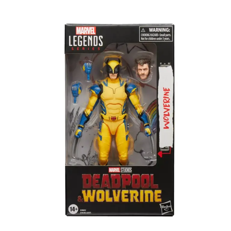 09. Marvel Legends Series Deadpool & Wolverine Wolverine Figura, 15cm