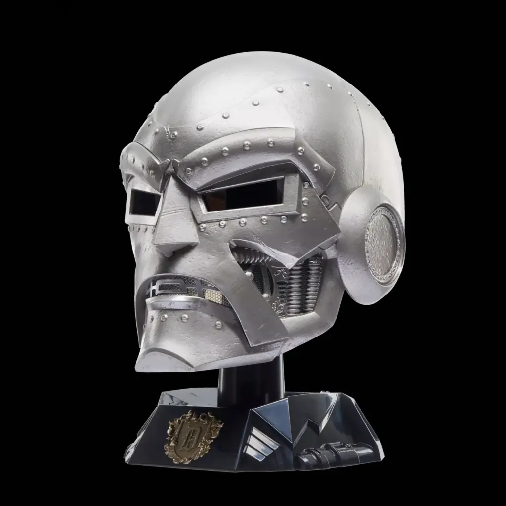 12. Marvel Legends Series Doctor Doom Premium Roleplay Helmet