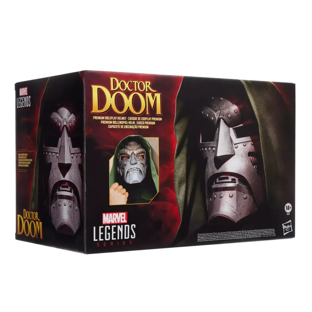 15. Marvel Legends Series Doctor Doom Premium Roleplay Helmet