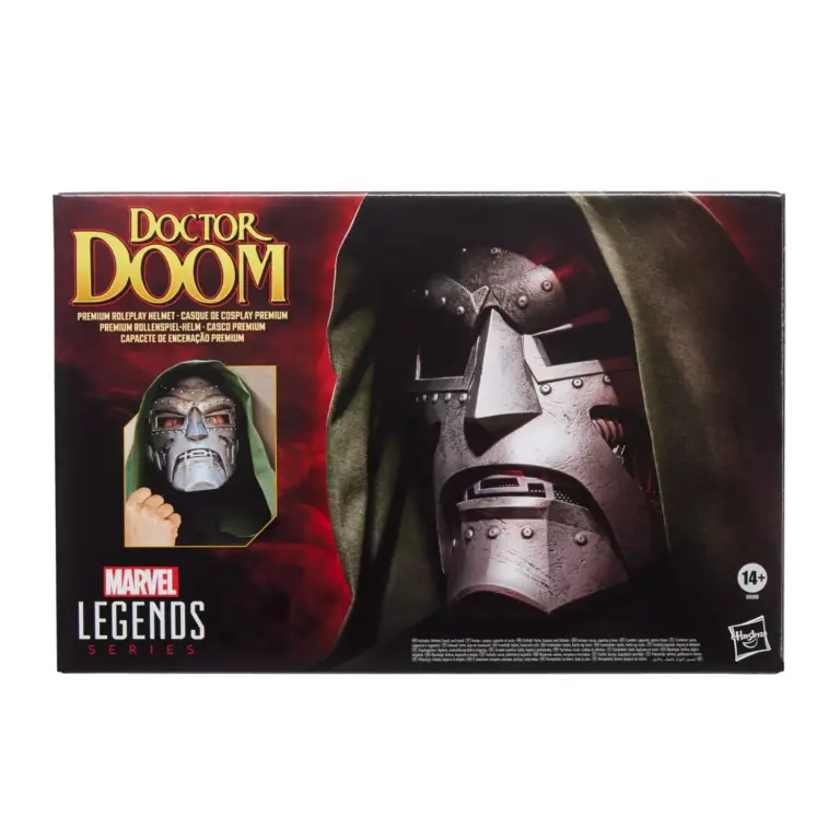 16. Marvel Legends Series Doctor Doom Premium Roleplay Helmet