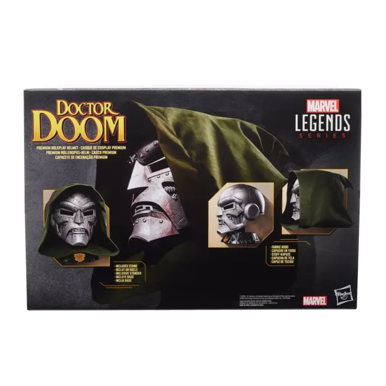 17. Marvel Legends Series Doctor Doom Premium Roleplay Helmet