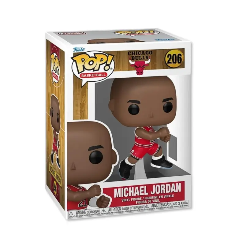 01. Funko Pop! Basketball Chicago Bulls Michael Jordan ('89) #206