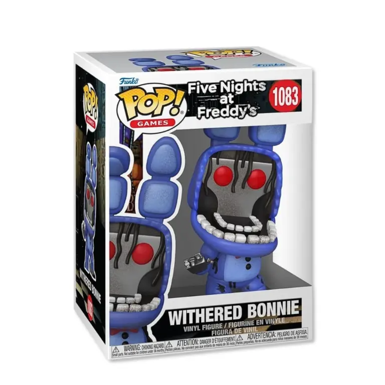 01. Funko Pop! Games Five Nights At Freddy’s Withered Bonnie #1083
