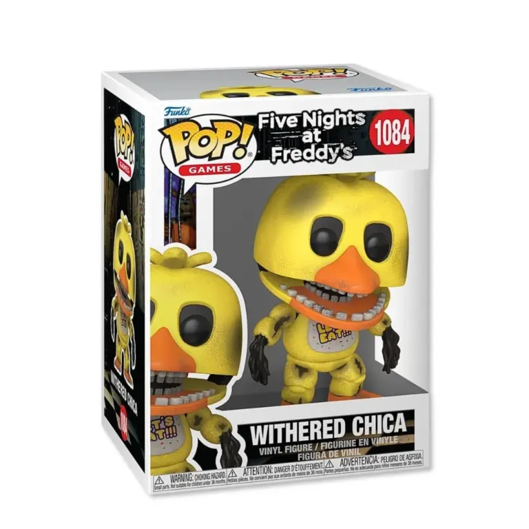 01. Funko Pop! Games Five Nights At Freddy’s Withered Chica #1084