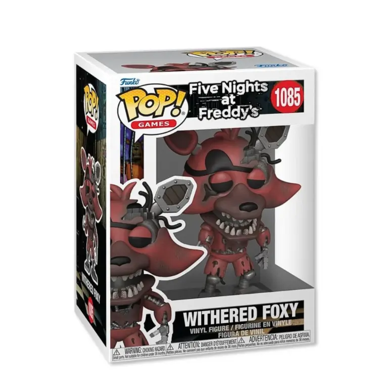 01. Funko Pop! Games Five Nights At Freddy’s Withered Foxy #1085