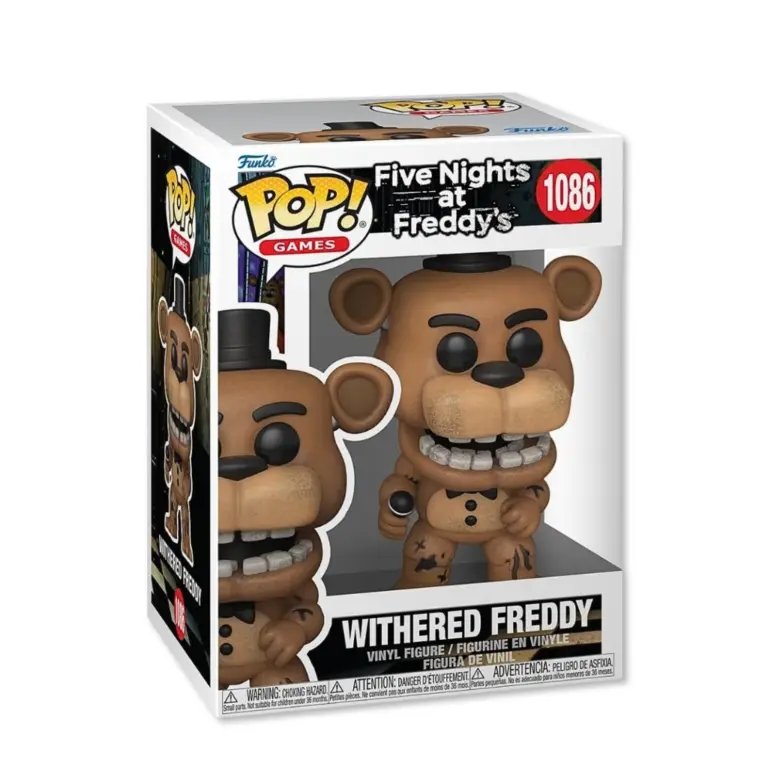 01. Funko Pop! Games Five Nights At Freddy’s Withered Freddy #1086
