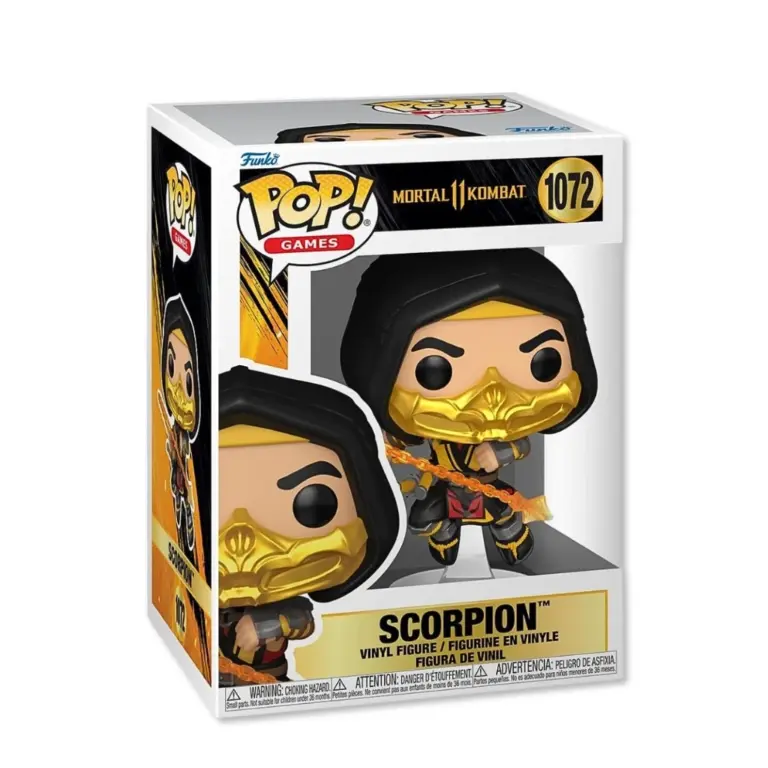01. Funko Pop! Games Mortal Kombat 11 Scorpion (Fatality) #1072