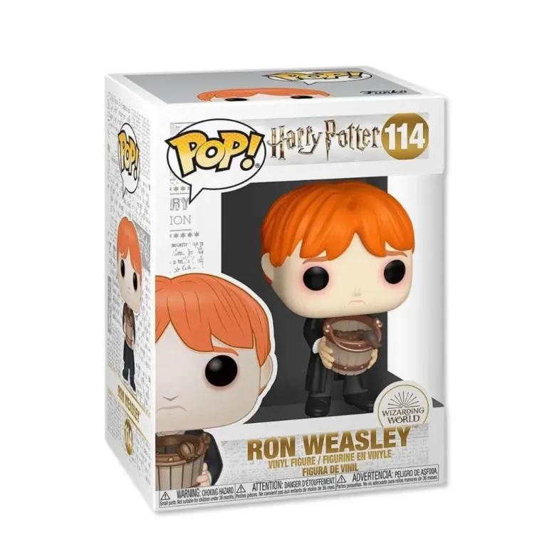01. Funko Pop! Harry Potter Ron Weasley With Bucket #114