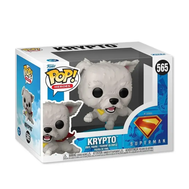 01. Funko Pop! Heroes Superman (2025) Krypto #565