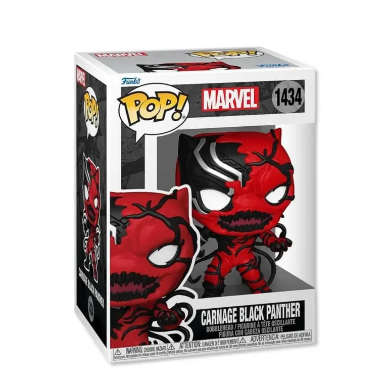 01. Funko Pop! Marvel Carnage Black Panther #1434