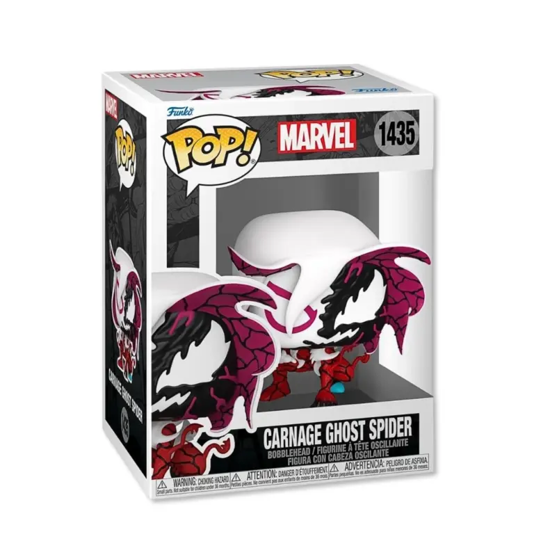01. Funko Pop! Marvel Carnage Ghost Spider #1435