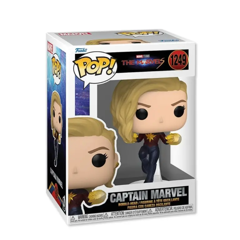 01. Funko Pop! Marvel The Marvels Captain Marvel #1249