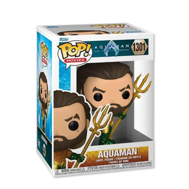 01. Funko Pop! Movies Aquaman And The Lost Kingdom Aquaman #1301