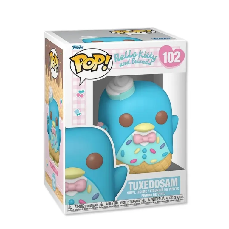 01. Funko Pop! Sanrio Hello Kitty And Friends Tuxedosam (Ice Cream) #102