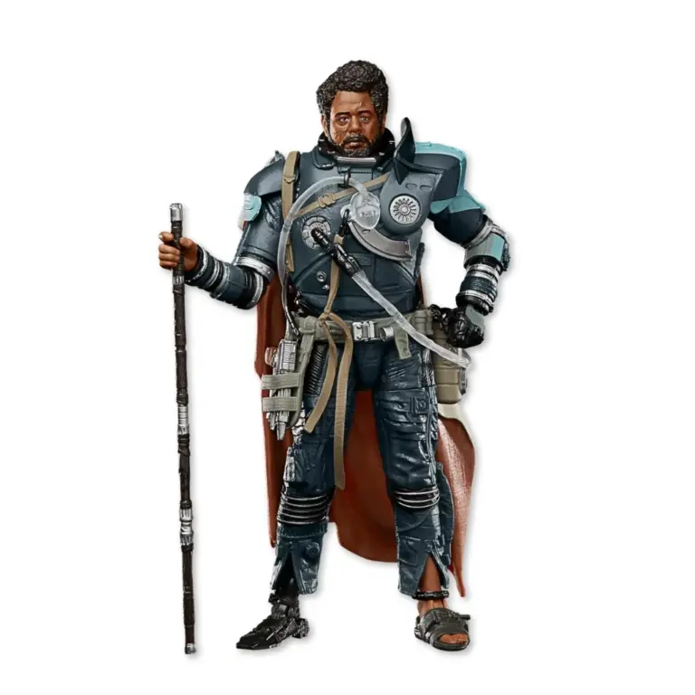 01. Star Wars The Black Series Saw Gerrera Figura, 15cm