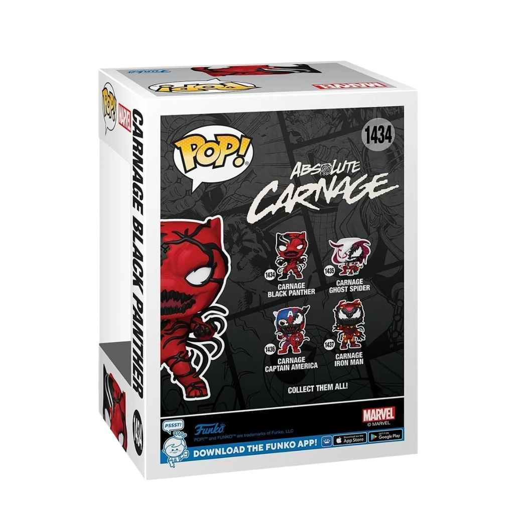 02. Funko Pop! Marvel Carnage Black Panther #1434