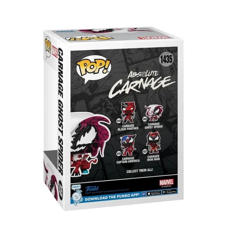 02. Funko Pop! Marvel Carnage Ghost Spider #1435