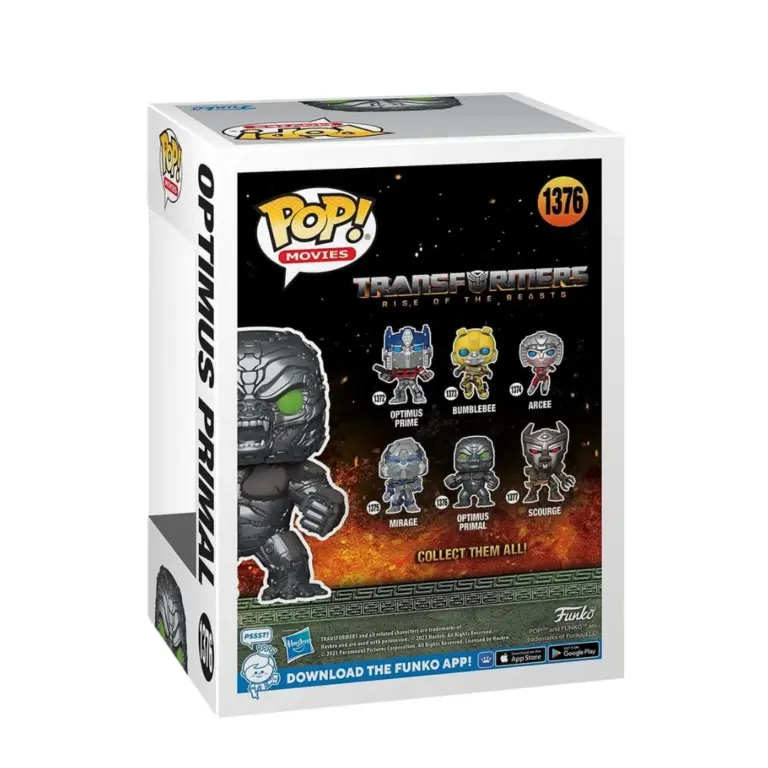 02. Funko Pop! Movies Transformers Optimus Primal #1376