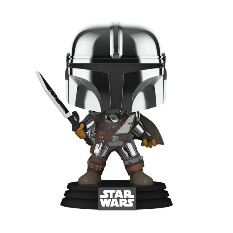 02. Funko Pop! Star Wars The Mandalorian With Darksaber #491