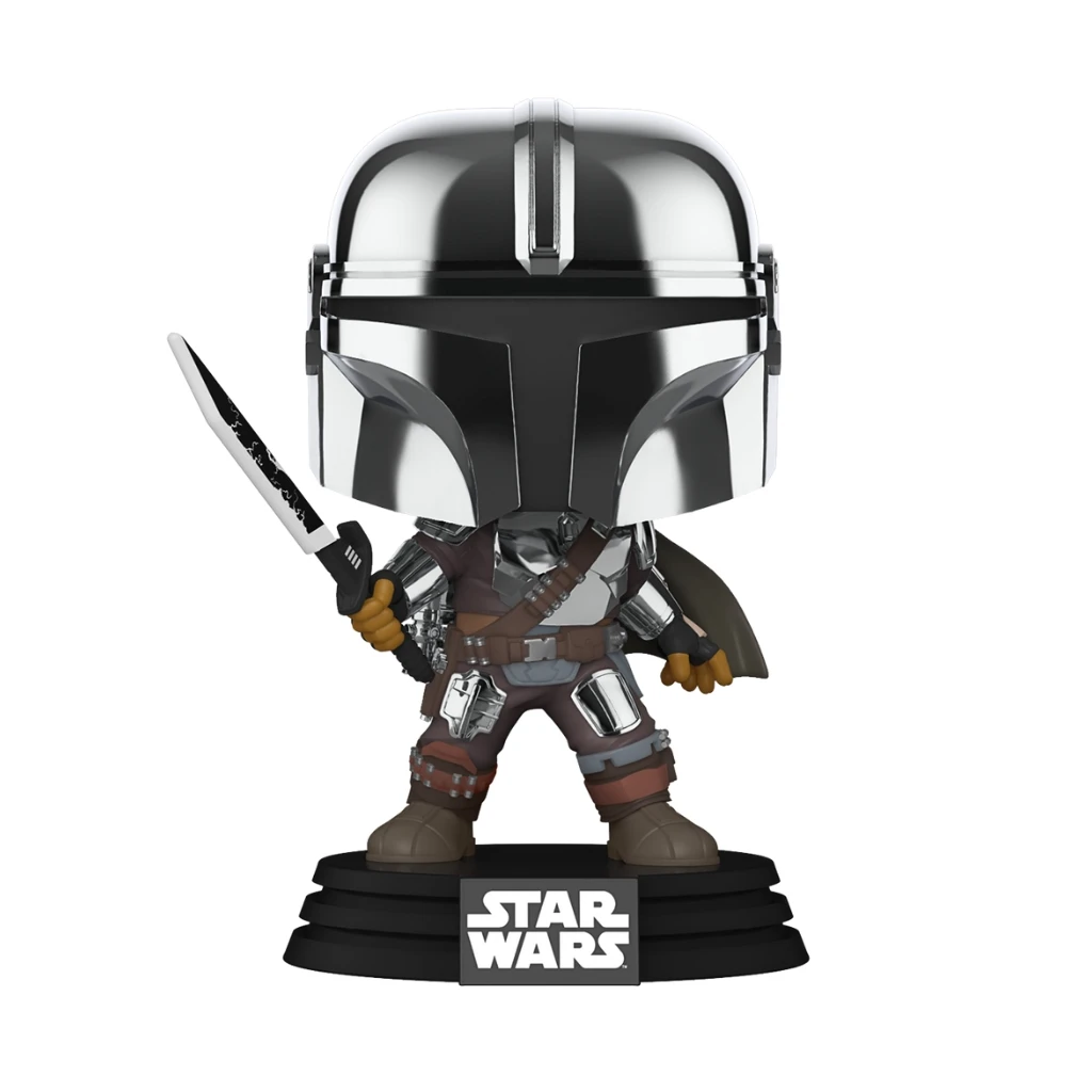 02. Funko Pop! Star Wars The Mandalorian With Darksaber #491