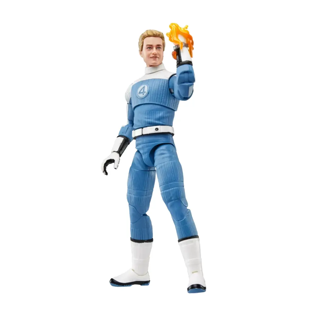 02. Marvel Legends Series The Fantastic 4 Johnny Storm Figura, 15cm