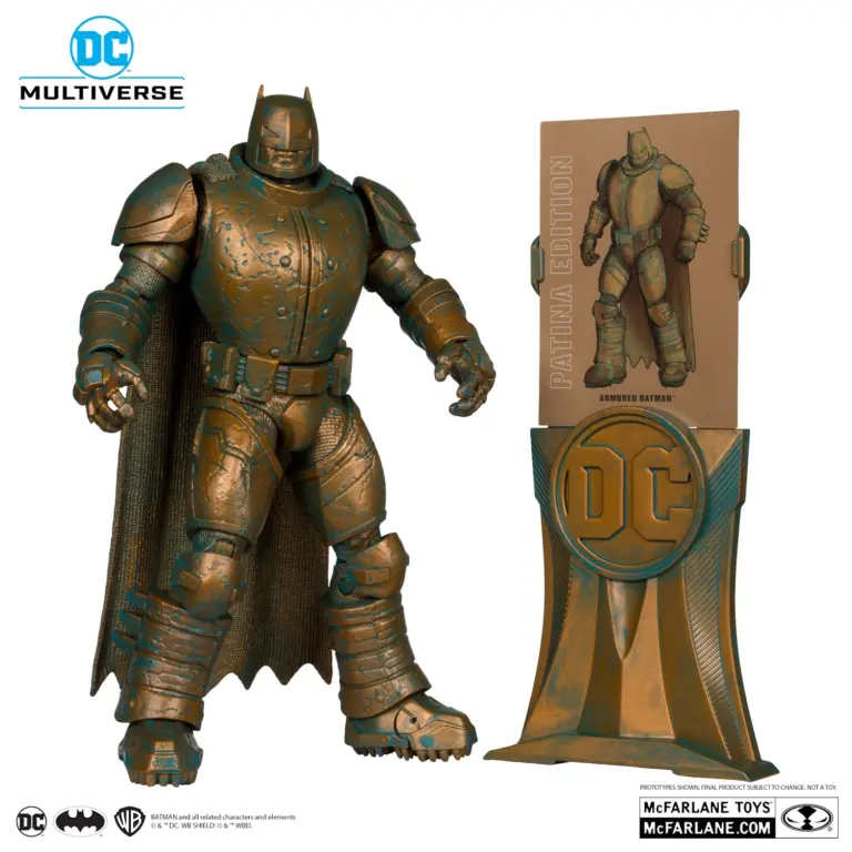 02. McFarlane Gold Label Armored Batman (DKR) Figura, 18cm