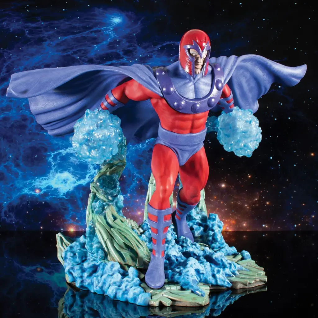 03. Diamond Select Marvel Gallery Magneto (Comic) Figura, 25 Cm