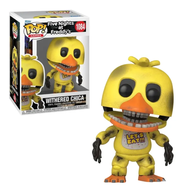 03. Funko Pop! Games Five Nights At Freddy’s Withered Chica #1084